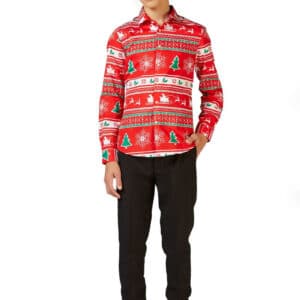 OppoSuitsâ¢ Winter Wonderland Skjorte